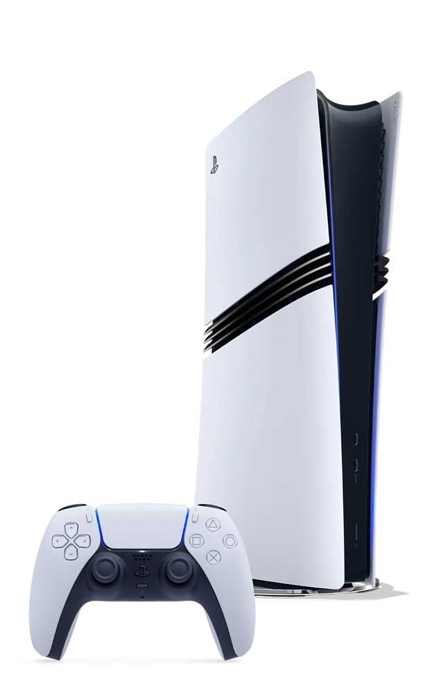 Sony, Console PlayStation 5 Édition Standard 1 To avec lecteur Blu-ray 4K, SSD Ultra-Rapide, Audio 3D, Ray Tracing, 1 Manette DualSense avec Retour Haptique et Gâchettes Adaptatives, Couleur : Blanche