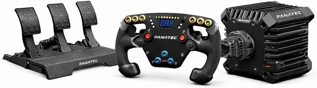 Fanatec ClubSport F1 Esports V2 + CSL Elite Pedals V2 + CSL DD QR2 Wheel Base