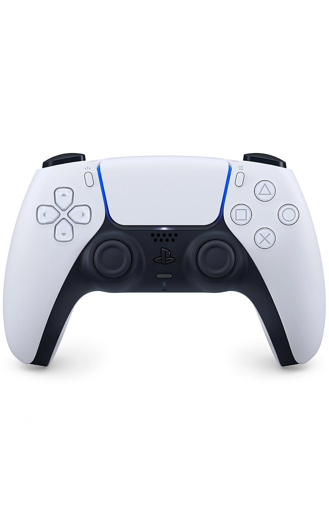 Sony, Manette PlayStation 5 Officielle DualSense, Sans Fil, avec Retour Haptique & Gâchettes Adaptatives, Micro Intégré, Batterie Rechargeable, Compatible PS5/PC, Couleur : Midnight Black
