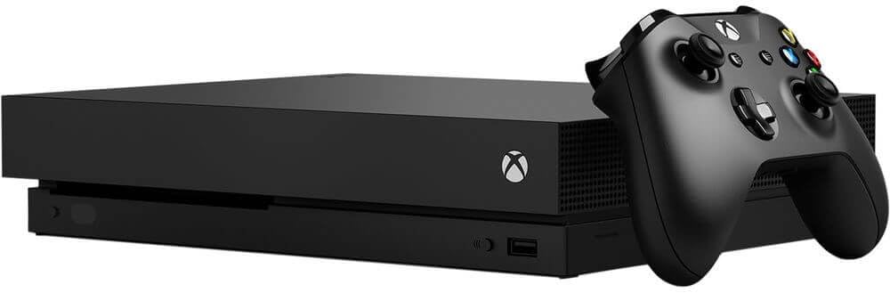 Microsoft - Xbox One X 1TB Console with 4K Ultra Blu-Ray - Black