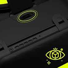 Orzly Casque VR pour Nintendo Switch et Switch OLED Console, Casque de réalité virtuelle 3D VR Jeux, Lunettes VR Accessoires - édition Coffret Cadeau