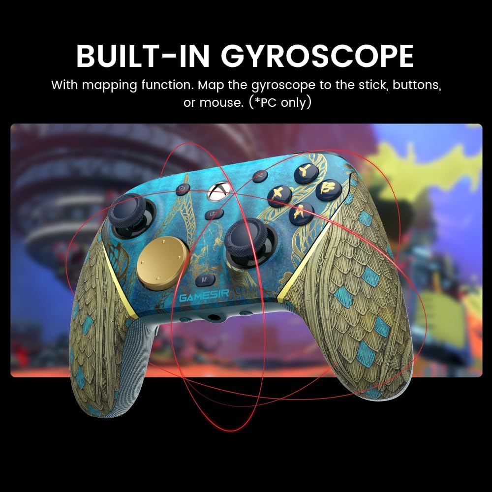 GameSir G7 Pro Manette 1000Hz avec Station de Recharge : Xbox Series X|S, Xbox One, Win 10/11 & Android - Joysticks TMR, Triggers Réglables & 4 Boutons Programmables - WUCHANG: Fallen Feathers