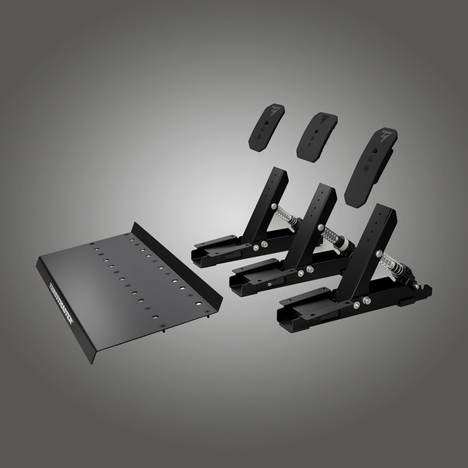 Thrustmaster Raceline Pedals III : Pédalier Personnalisable et Évolutif – Résistance Ajustable – Compatible PlayStation, Xbox et PC – Conception Robuste pour SimRacing