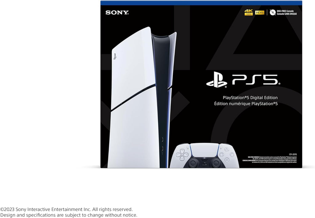 Sony PlayStation 5 Slim Digital Edition Console – Version américaine