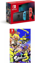 Nintendo Switch Neon + Splatoon 3