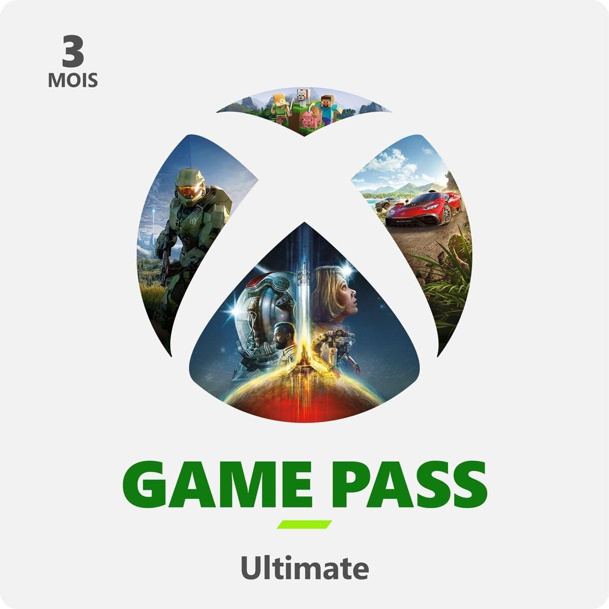 Xbox Series X (reconditionné) + Abonnement Game Pass Ultimate 3 Mois