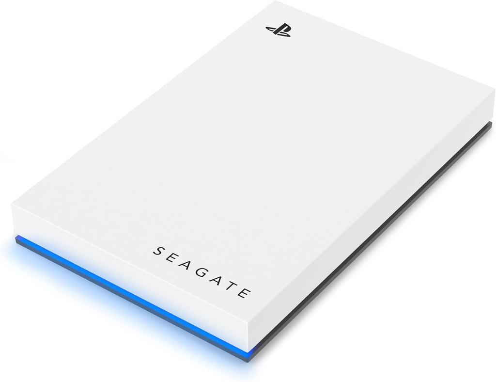 Seagate Game Drive pour PS4/PS5 5To, Disque Dur Externe, 2.5 Pouces, USB 3.0, sous Licence Officielle, éclairage LED Bleu, INCL. 2 semaines Playstation+ (STLV5000202)