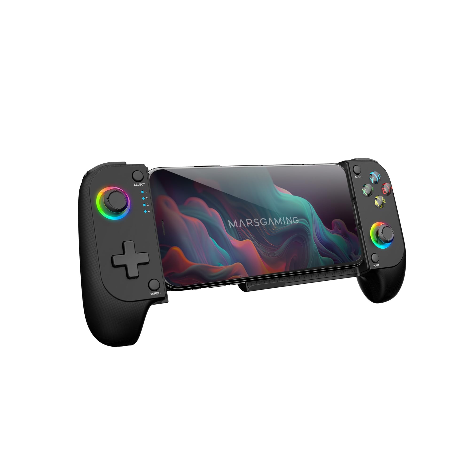 Mars Gaming MWH-RSX, Volant SimRacing Retour De Force Et Moteur Double, Set 3 Pédales Résistance Progressive, Levier De Vitesse en H et 12 Vitesses, 14 Boutons Personnalisables, PC/PS4/Xbox Series X|S