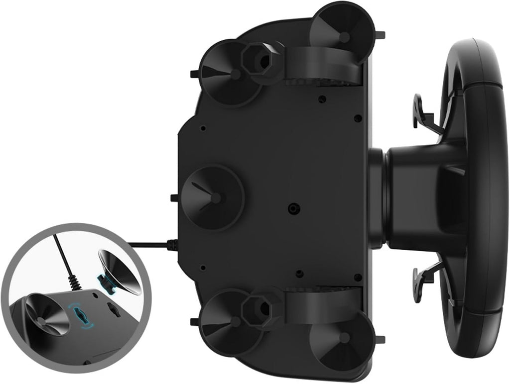 NITHO Drive Pro V200 Volant de Course avec Pédales et Levier Intégré, 270° Volant de Jeu Compatible avec PC, PS4, Switch 2, Switch, Xbox Series X|S et Xbox One, Simulateur de Conduite avec Vibration
