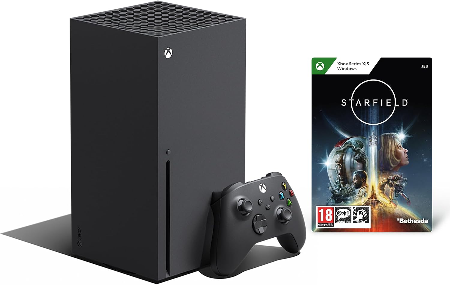 Xbox Series X (reconditionné) + Starfield Standard Edition Win 10/11 PC - Code jeu à télécharger