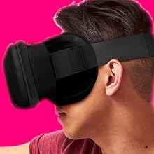 Orzly Casque VR pour Nintendo Switch et Switch OLED Console, Casque de réalité virtuelle 3D VR Jeux, Lunettes VR Accessoires - édition Coffret Cadeau
