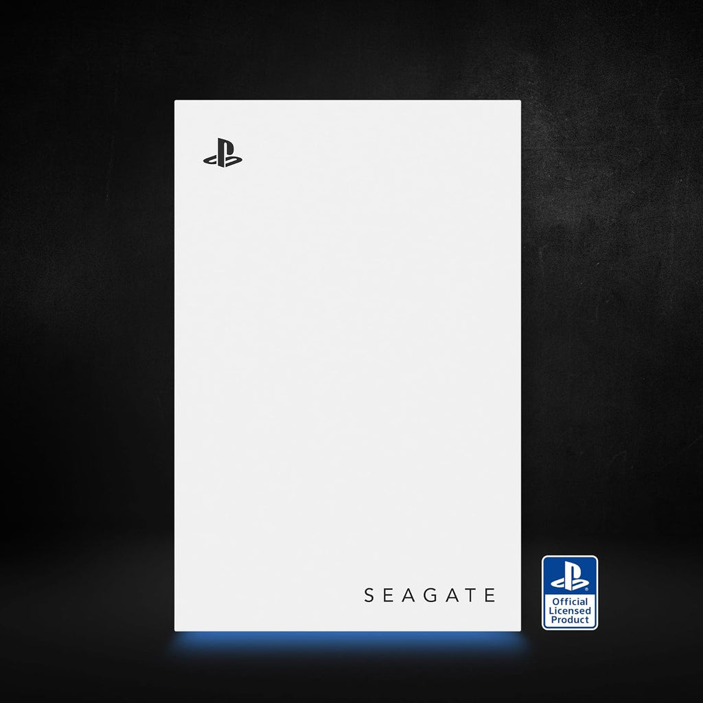 Seagate Game Drive pour PS4/PS5 5To, Disque Dur Externe, 2.5 Pouces, USB 3.0, sous Licence Officielle, éclairage LED Bleu, INCL. 2 semaines Playstation+ (STLV5000202)