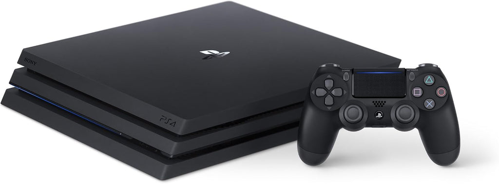 Playstation Sony, 4 Pro 1 To, Console PS4 Pro 1 To + 1 Manette Sans Fil DUALSHOCK 4 V2, Châssis G, Couleur : Jet Black