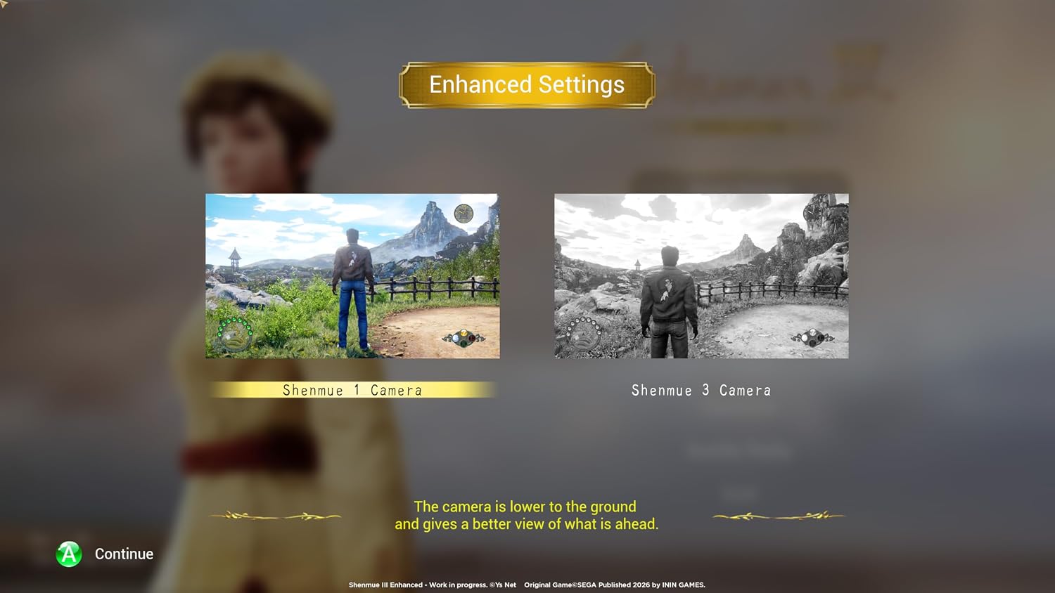 Shenmue III Enhanced Xbox Series X