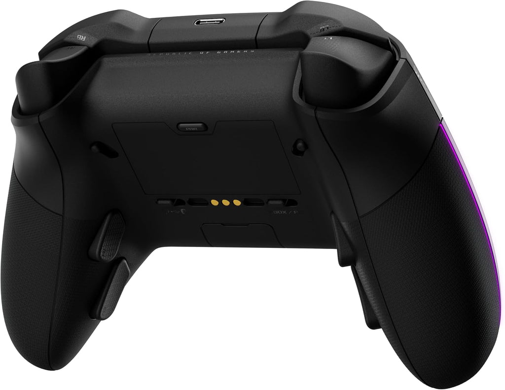 ASUS ROG Raikiri II Xbox - Manette de jeu sans fil Joysticks TMR, compatible Xbox-PC-Ally, 1000 Hz polling rate, gâchettes double mode, 4 boutons arrière, jusqu'à 50 heures d'autonomie