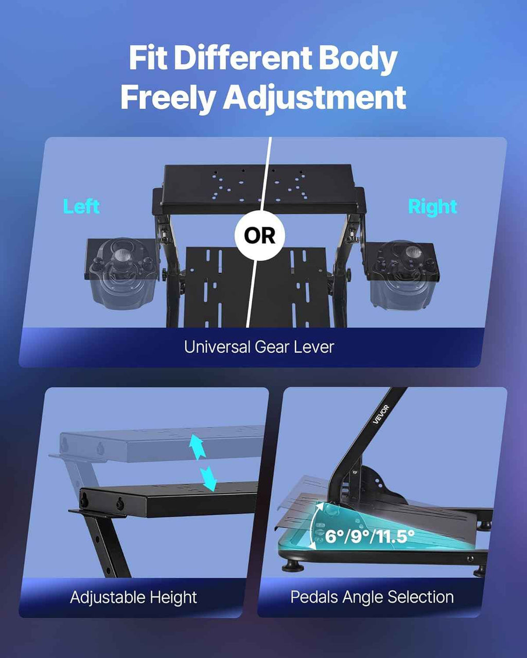 Why the VEVOR Fold‑able Racing Wheel Stand Just Might Be Your Next Gaming Upgrade