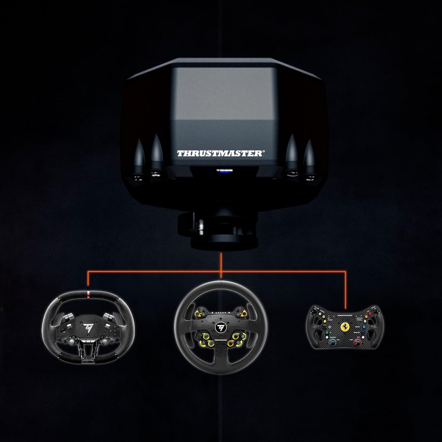 Thrustmaster T598 Servo Base, Base de volant de course à retour de force Direct Axial Drive pour PS5, PS4, PC