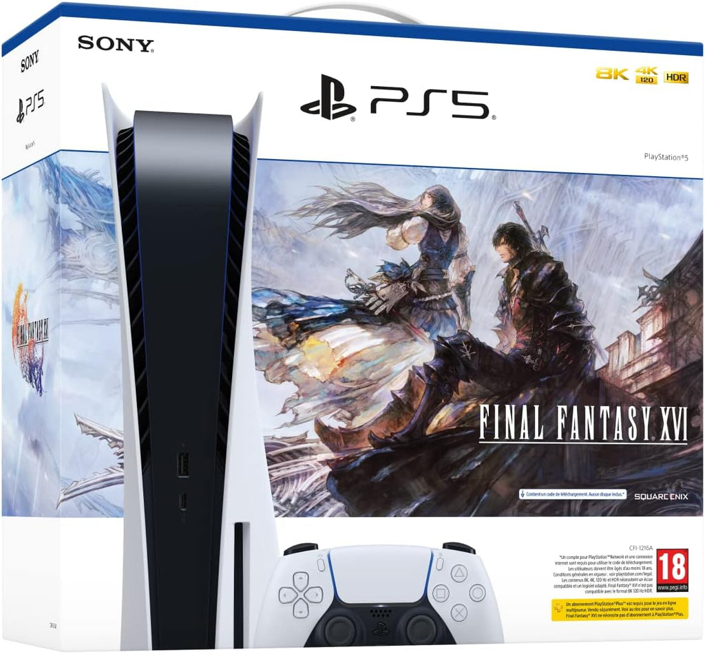 Playstation 5 Standard Console + Final Fantasy XVI