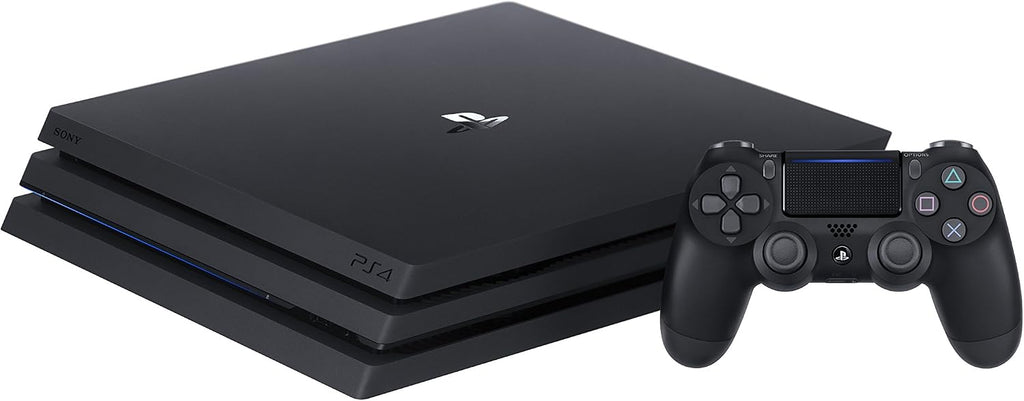 Playstation Sony, 4 Pro 1 To, Console PS4 Pro 1 To + 1 Manette Sans Fil DUALSHOCK 4 V2, Châssis G, Couleur : Jet Black