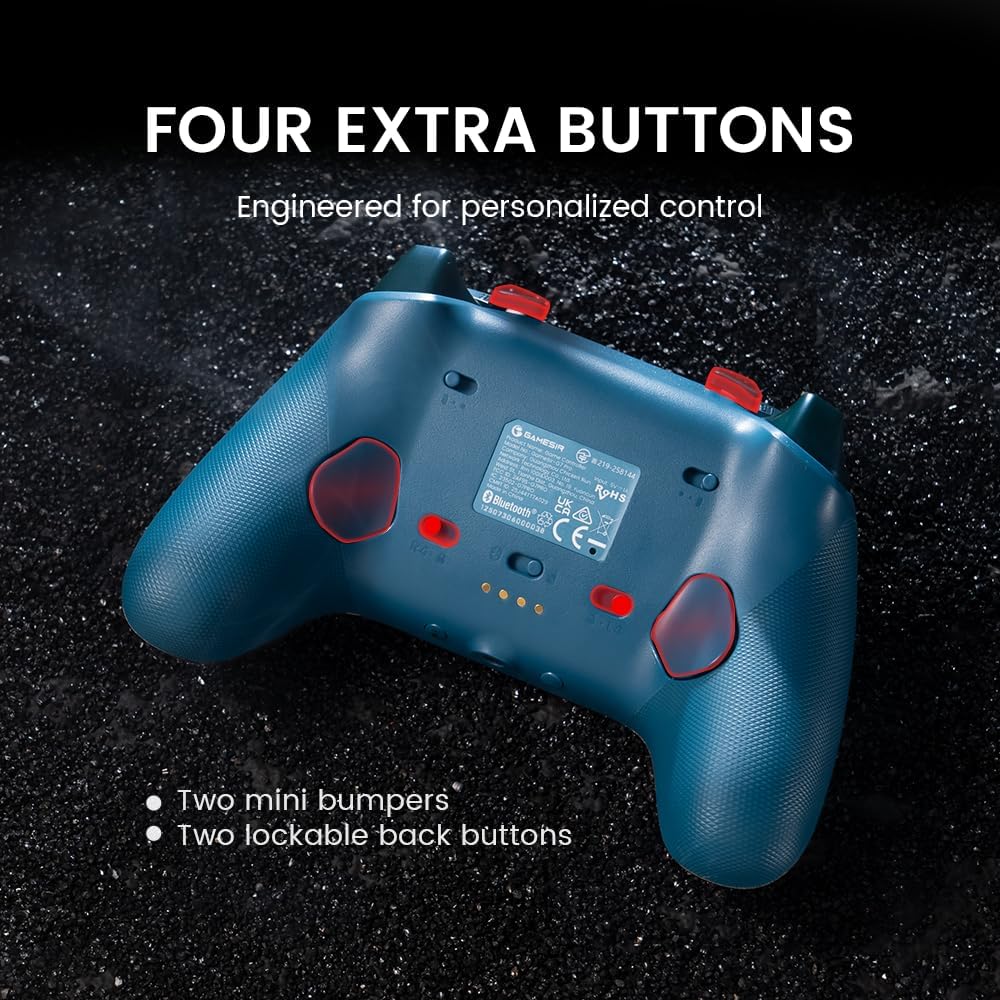 GameSir G7 Pro Manette 1000Hz avec Station de Recharge : Xbox Series X|S, Xbox One, Win 10/11 & Android - Joysticks TMR, Triggers Réglables & 4 Boutons Programmables - WUCHANG: Fallen Feathers