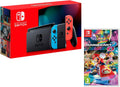 Nintendo Switch Console Rouge Néon/Bleu Néon 32Go [Nouveau modèle] + Mario Kart 8 Deluxe