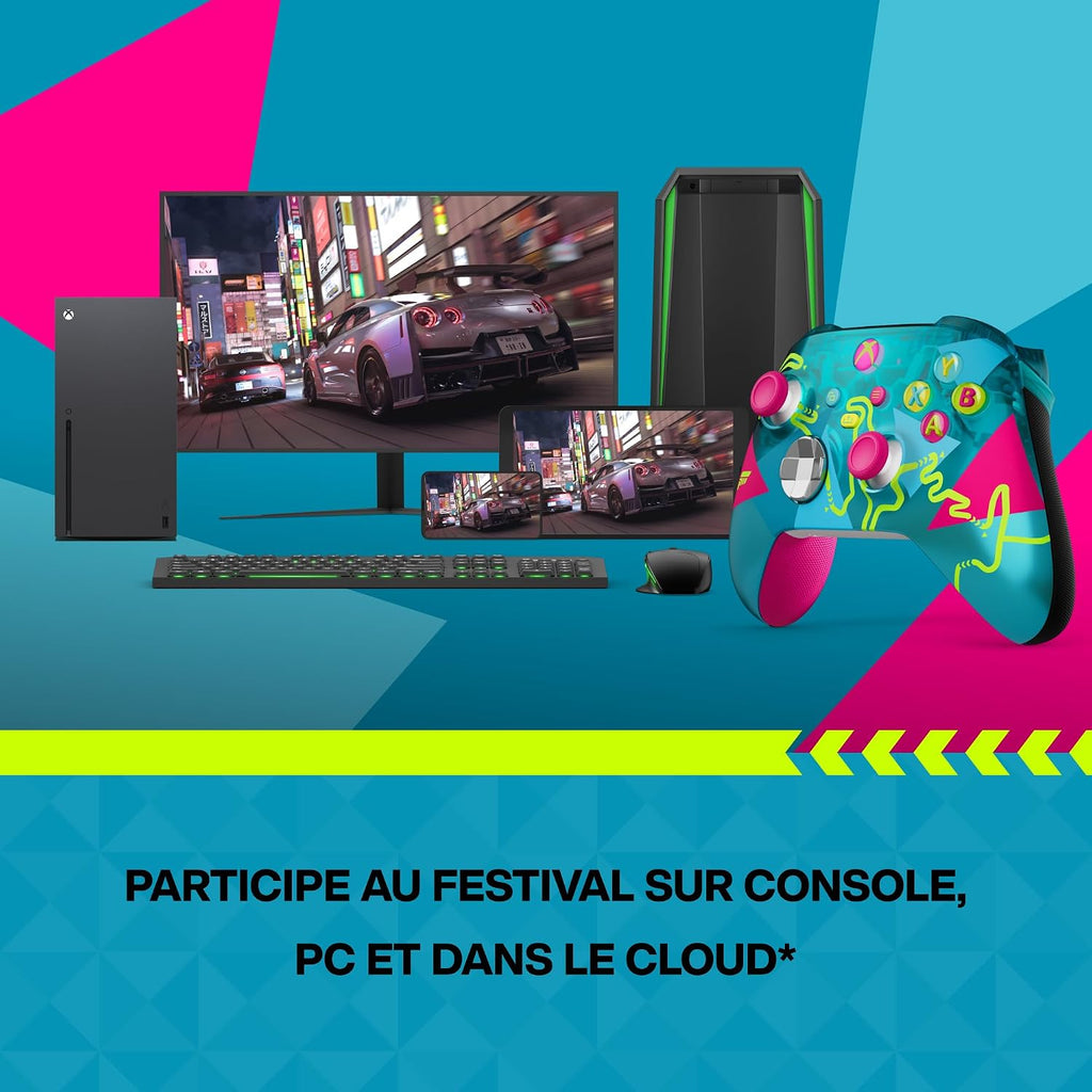 Xbox Manette sans fil Édition limitée Forza Horizon 6 Series X|S, One, PC et appareils compatibles avec le cloud