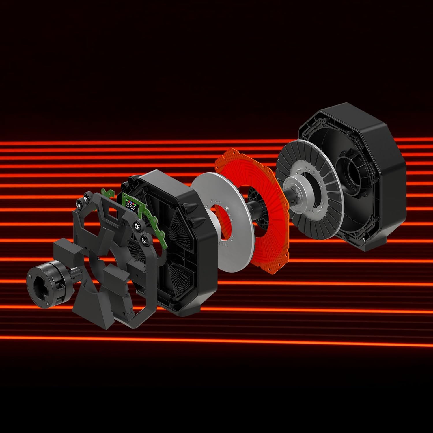 Thrustmaster T598 Servo Base, Base de volant de course à retour de force Direct Axial Drive pour PS5, PS4, PC