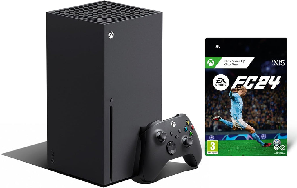 Xbox Series X (reconditionné) + EA SPORTS FC 24 Standard Series X|S – Code jeu à télécharger