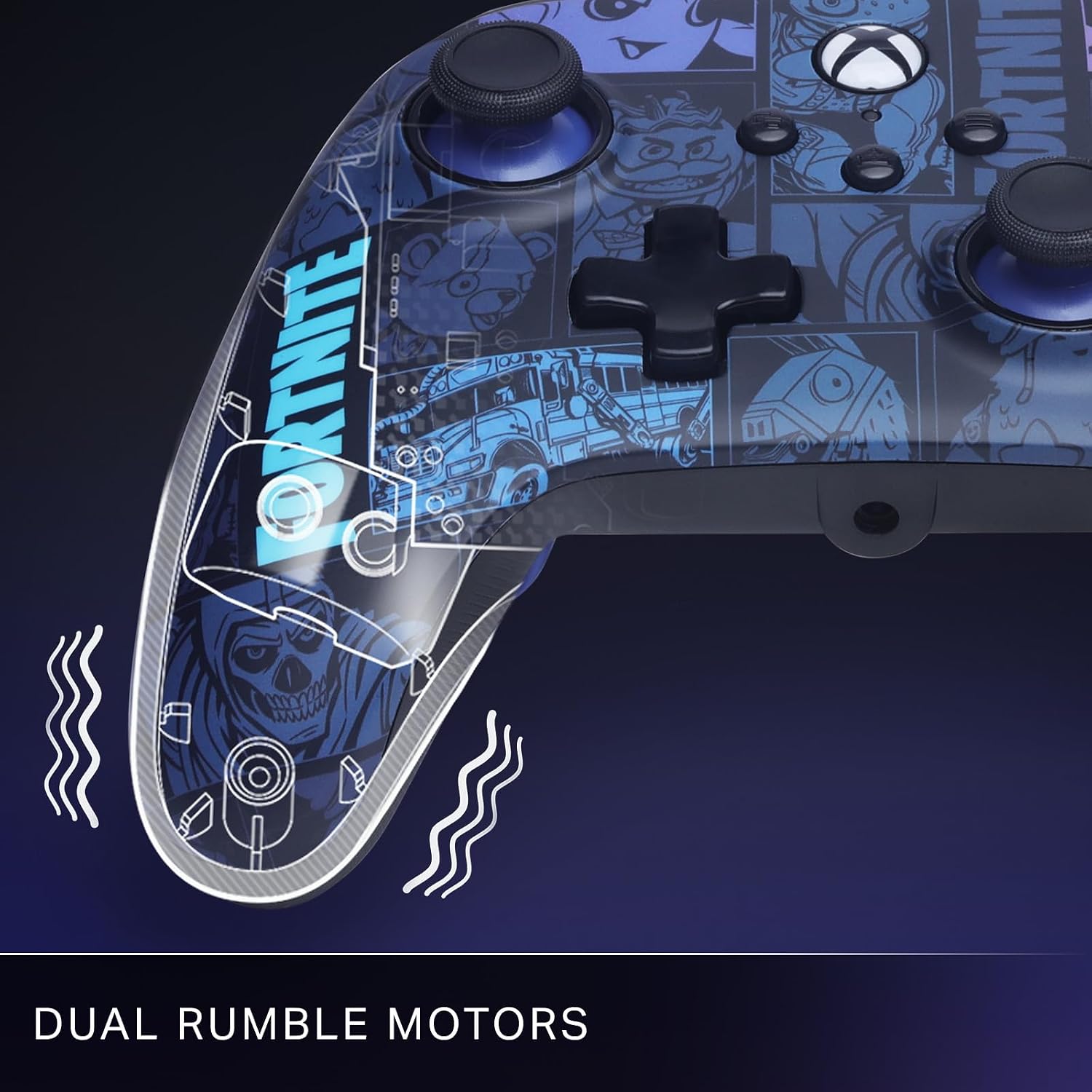 PowerA Manette filaire Advantage pour Xbox Series X|S - Fortnite : Victoire Royale, manette de jeu, Joysticks à effet Hall, manette de jeu, Xbox Series X|S
