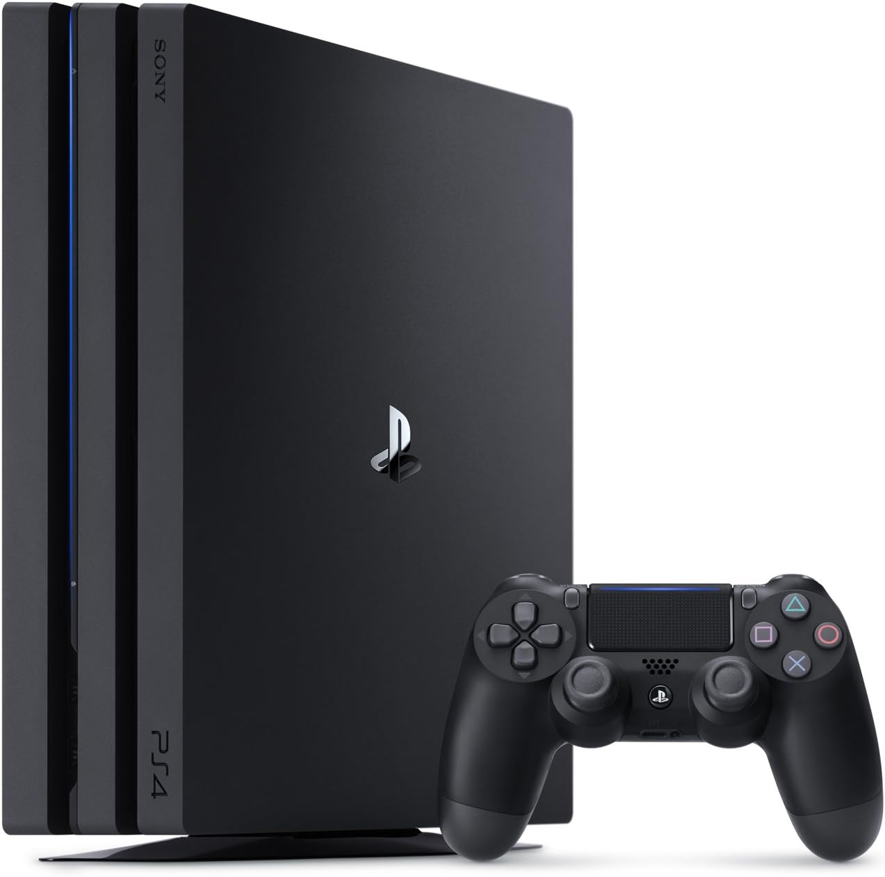 Playstation Sony, 4 Pro 1 To, Console PS4 Pro 1 To + 1 Manette Sans Fil DUALSHOCK 4 V2, Châssis G, Couleur : Jet Black
