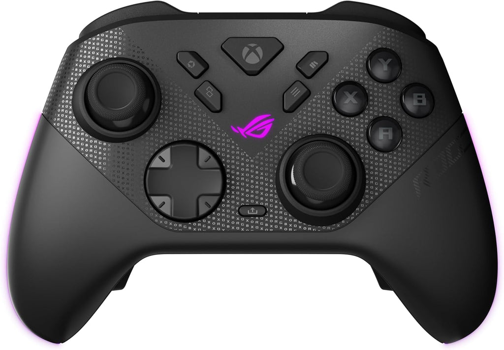 ASUS ROG Raikiri II Xbox - Manette de jeu sans fil Joysticks TMR, compatible Xbox-PC-Ally, 1000 Hz polling rate, gâchettes double mode, 4 boutons arrière, jusqu'à 50 heures d'autonomie