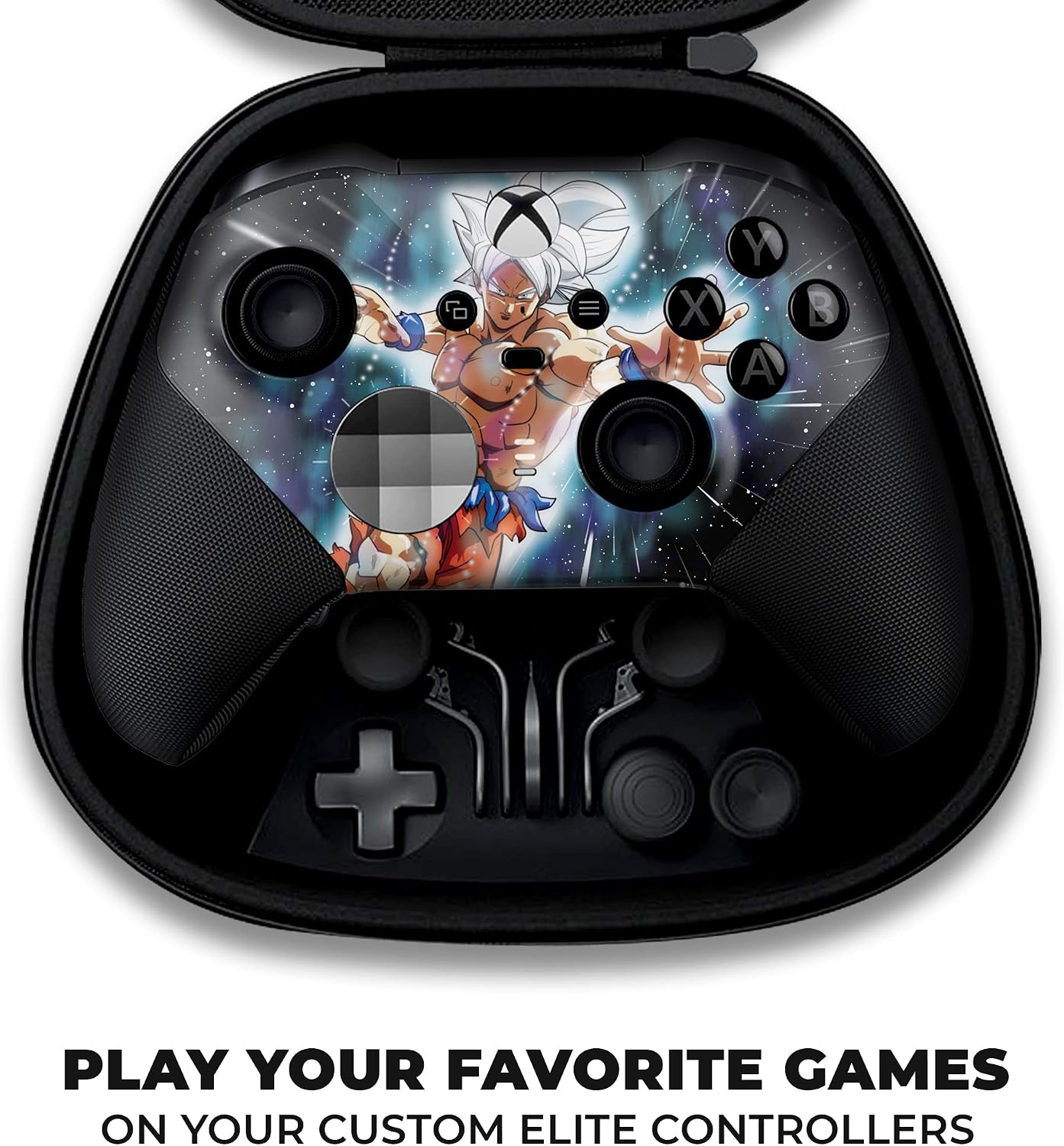 DreamController Gokku Ultra X-Box Elite Controller Series 2 Limited Edition Custom Elite Series 2 Controller for X-Box One/Series X/S Made with Advanced Hydro-Dip Paint Technology (Not