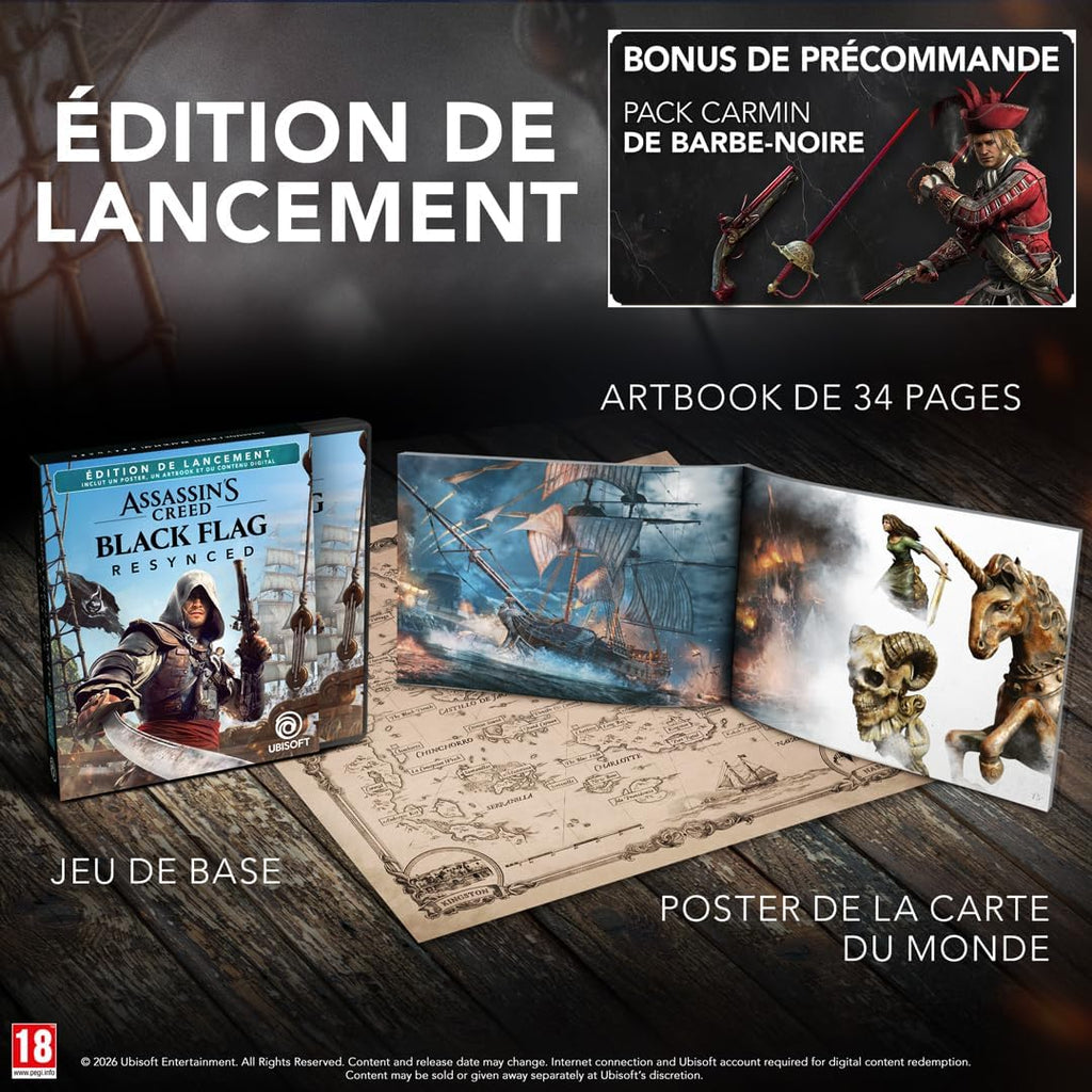 Assassin's Creed Black Flag Resynced Edition de Lancement (Xbox Series X)