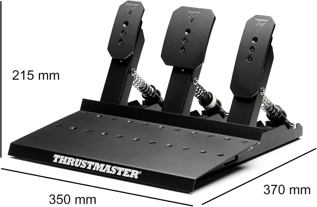 Thrustmaster Raceline Pedals III : Pédalier Personnalisable et Évolutif – Résistance Ajustable – Compatible PlayStation, Xbox et PC – Conception Robuste pour SimRacing