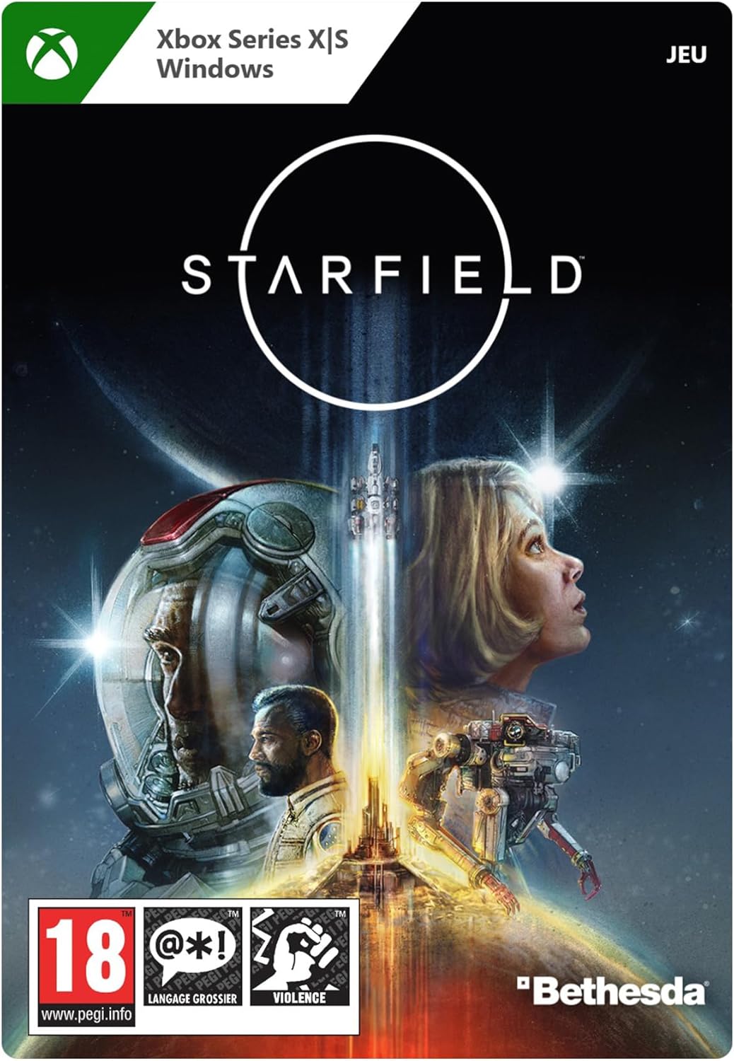 Xbox Series X (reconditionné) + Starfield Standard Edition Win 10/11 PC - Code jeu à télécharger