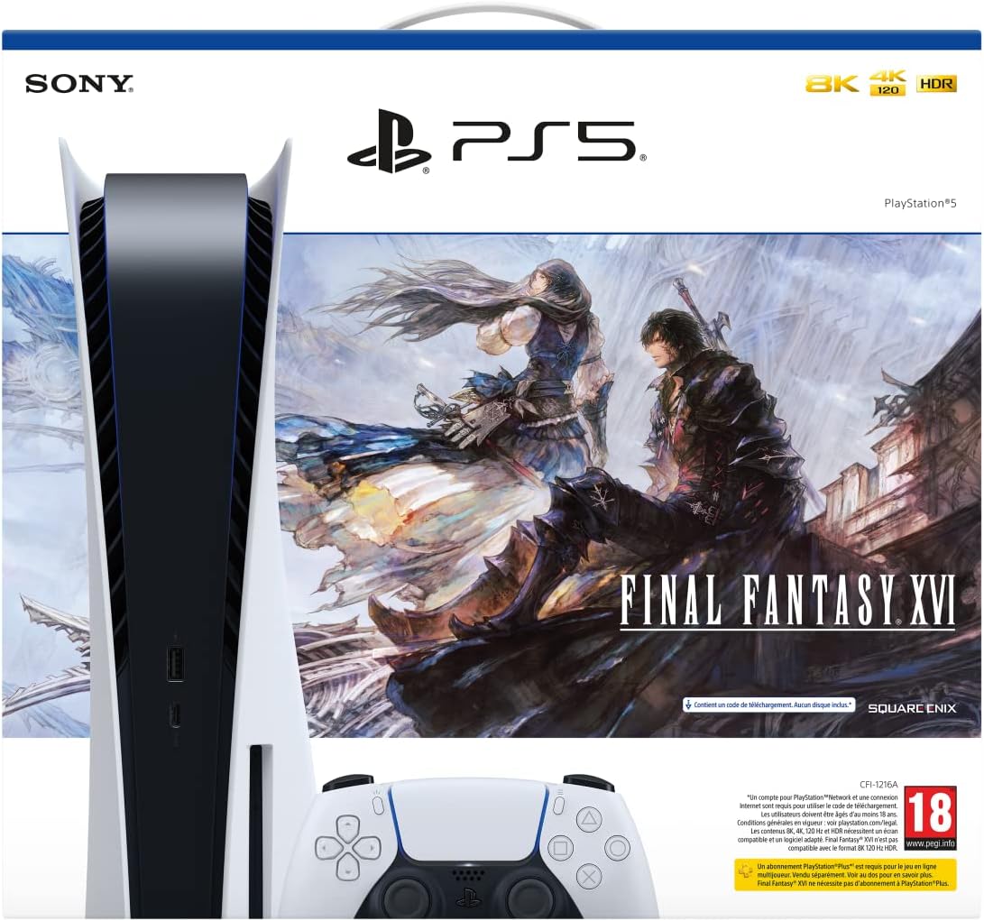 Playstation 5 Standard Console + Final Fantasy XVI
