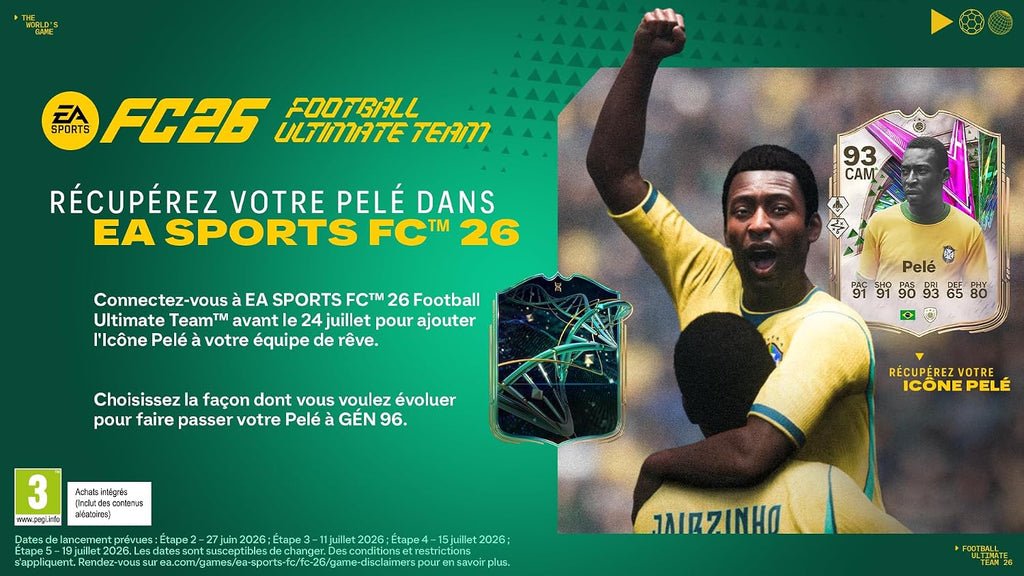 EA SPORTS FC 26 Standard Edition PS5 | Jeu Vidéo | Disque | Français