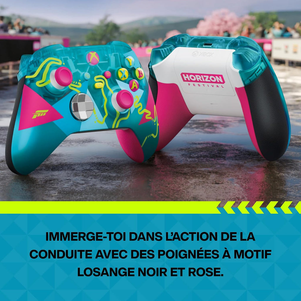 Xbox Manette sans fil Édition limitée Forza Horizon 6 Series X|S, One, PC et appareils compatibles avec le cloud
