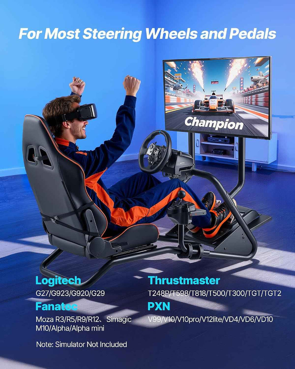Why the VEVOR Racing Cockpit Feels Like a Real Track