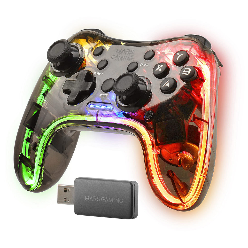 Mars Gaming MWH-RSX, Volant SimRacing Retour De Force Et Moteur Double, Set 3 Pédales Résistance Progressive, Levier De Vitesse en H et 12 Vitesses, 14 Boutons Personnalisables, PC/PS4/Xbox Series X|S