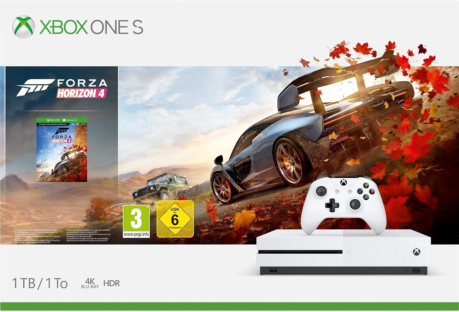 Pack Xbox One S 1 To - Forza Horizon 4