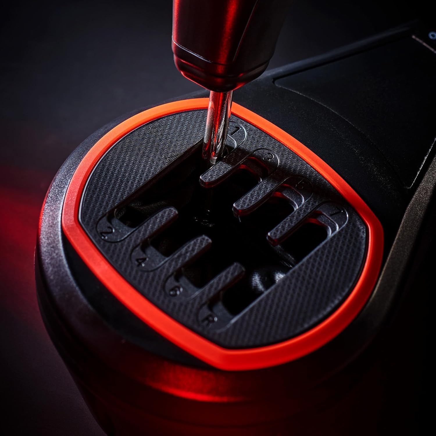 Thrustmaster TH8S Add-On – Levier de Vitesse 8 Vitesses (7+1) pour PS5, PS4, Xbox Series X|S, Xbox One & PC – Grille en H – Design Sport – Technologie Magnétique – Noir