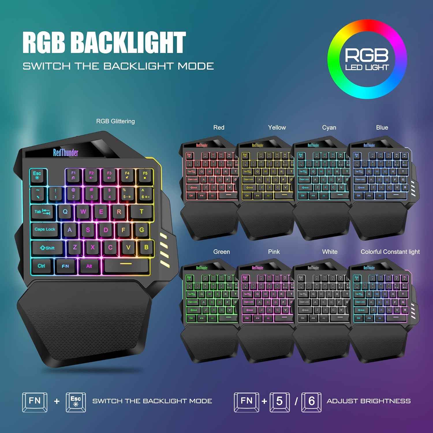 RedThunder G60 – the pocket‑sized keyboard that actually feels like a game‑pad