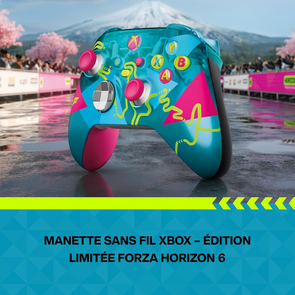 Xbox Manette sans fil Édition limitée Forza Horizon 6 Series X|S, One, PC et appareils compatibles avec le cloud