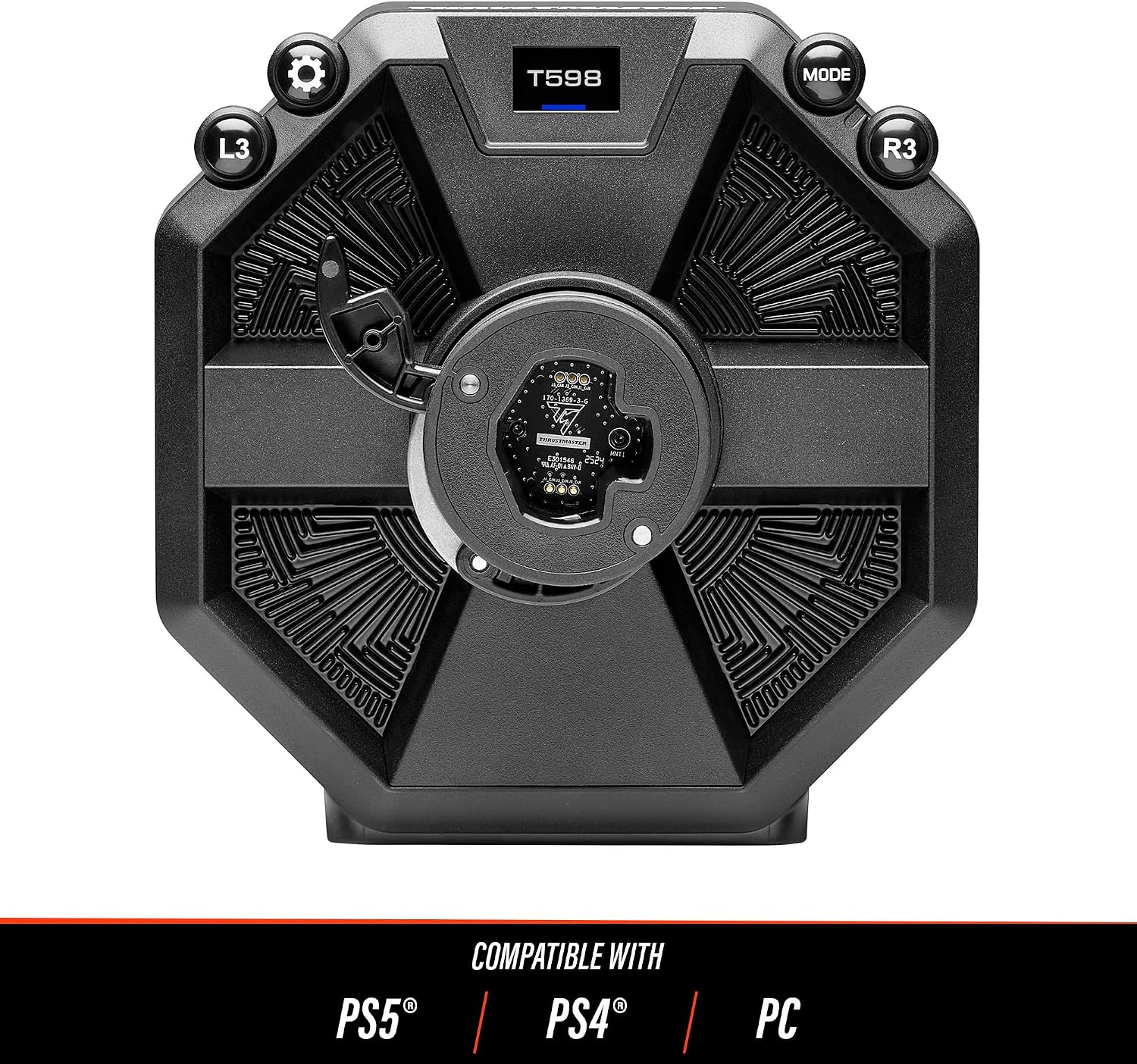 Thrustmaster T598 Servo Base, Base de volant de course à retour de force Direct Axial Drive pour PS5, PS4, PC