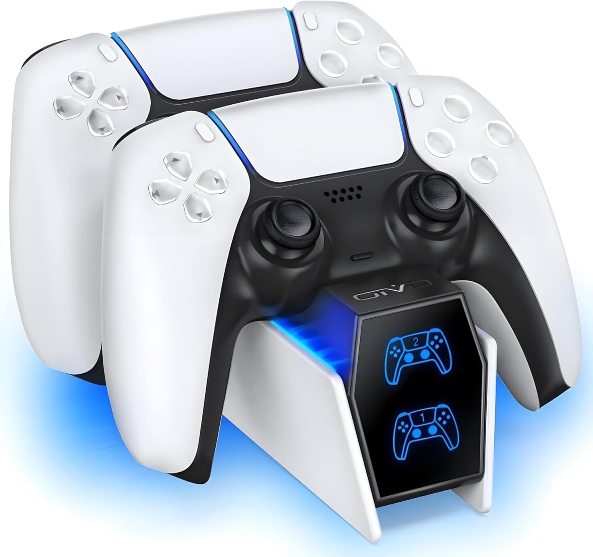 Chargeur de manette PS5 rapide OIVO - Station de charge à double prise pour manettes DualSense - Novaplay