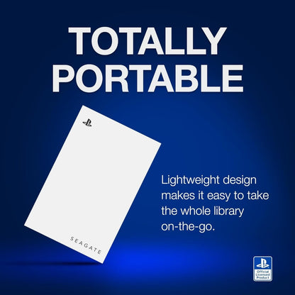 Disque Dur Externe Pour PS4 PS5 - Seagate Game Drive 5To avec Éclairage LED Bleu - Novaplay