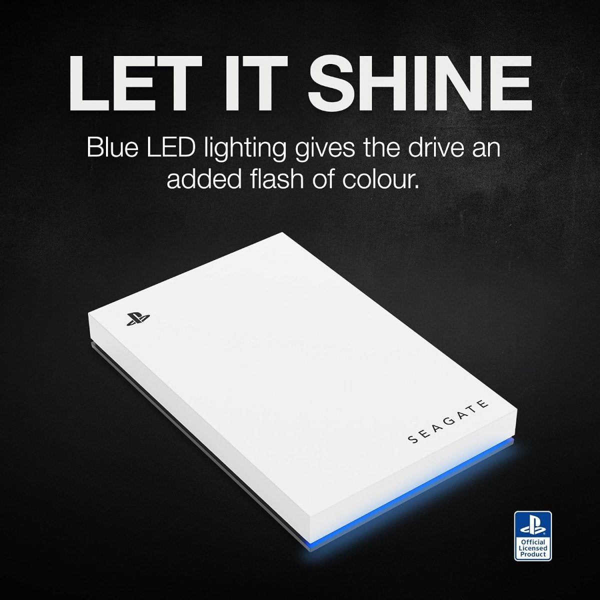 Disque Dur Externe Pour PS4 PS5 - Seagate Game Drive 5To avec Éclairage LED Bleu - Novaplay
