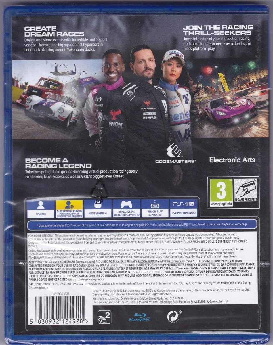 Grid Legends on PS4: a racing game that actually feels like being in the cockpit - Novaplay