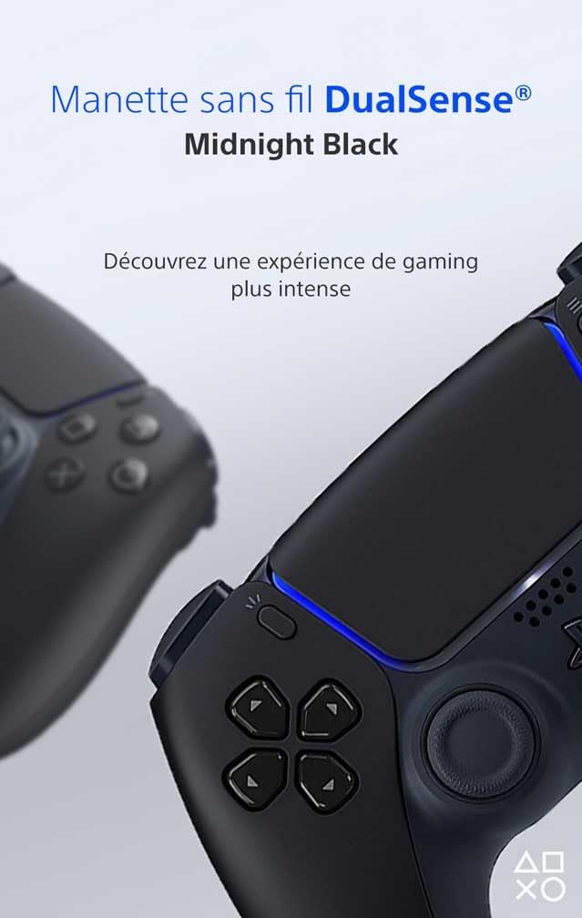 Manette PlayStation 5 DualSense : Plongez dans l'Immersion Complète de Vos Jeux - Novaplay